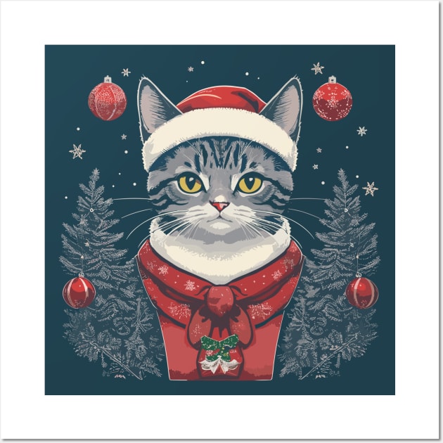 catmas Wall Art by Roshan